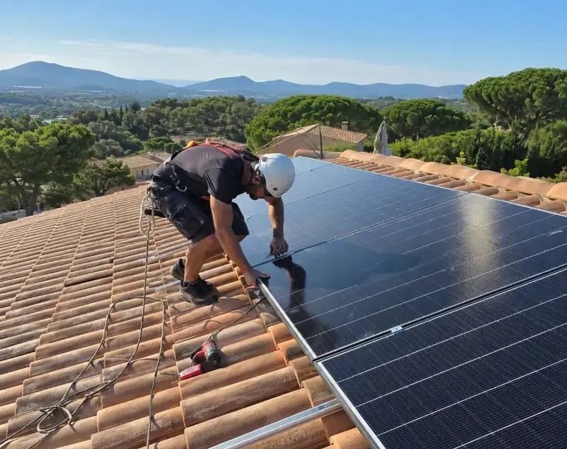 Installateur panneaux solaires Sevrier — pose photovoltaïque sur toiture